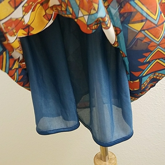 Hot & Delicious Aztec Print Open Back Dress - Picture 5 of 8